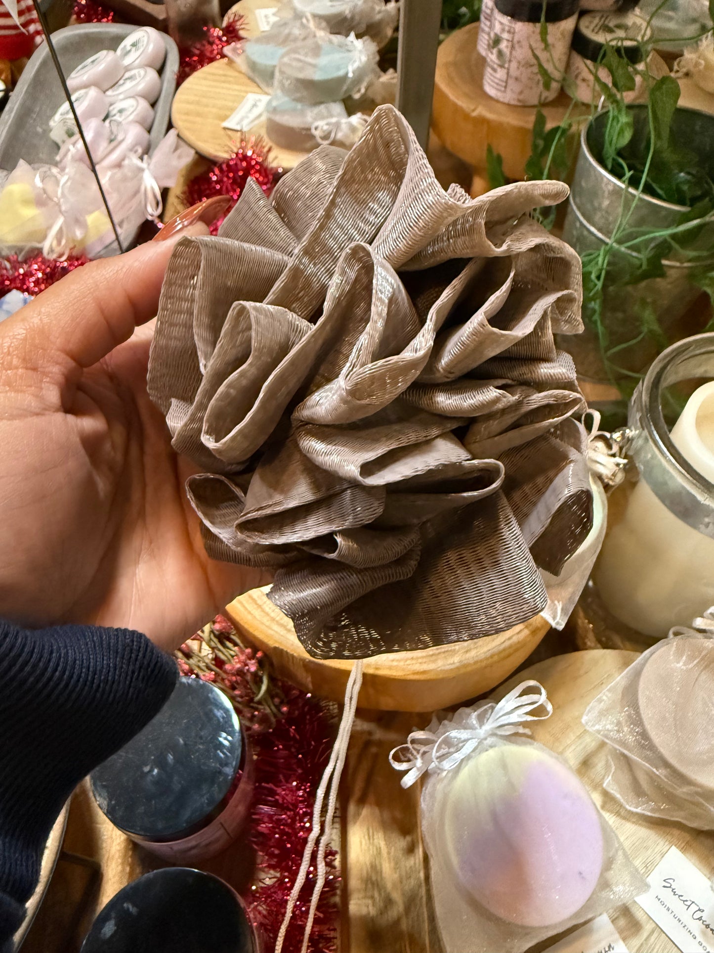 Self Care Accessories (Soap Saver Loofah)