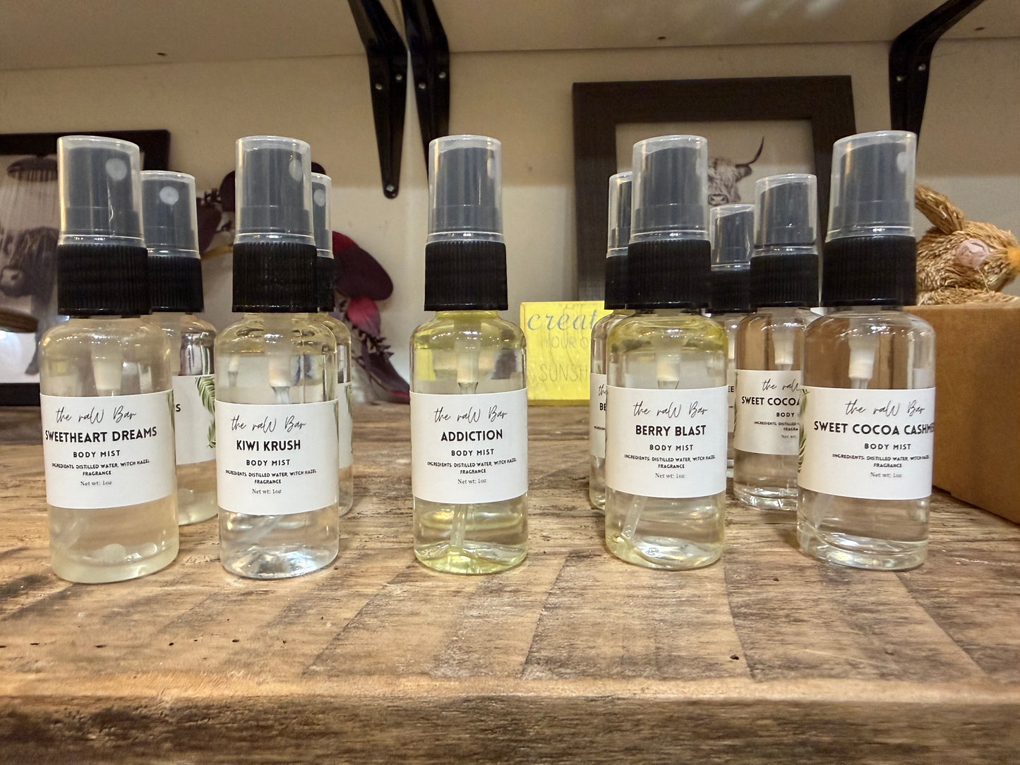 Mini Body Sprays
