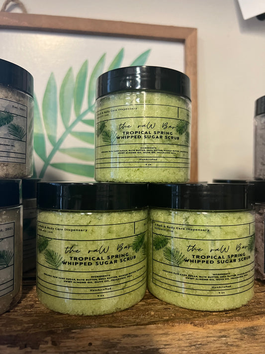 Whipped Sugar Scrub (Tropical Spring)