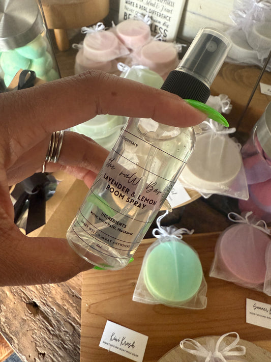 Room & Linen Sprays (Lavender & Lemon)