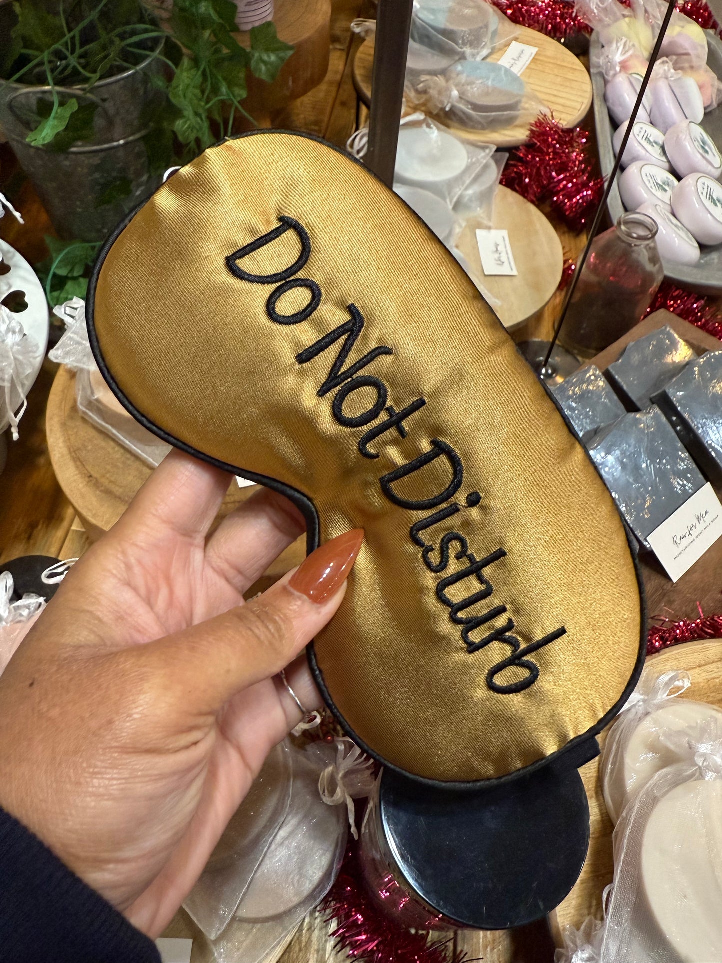 Self Care Accessories (Satin Sleep Mask)