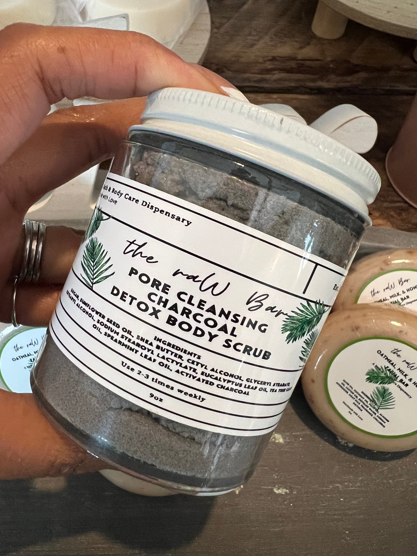 Self Care Products (Pore Cleansing Charcoal Detox Body Scrub)