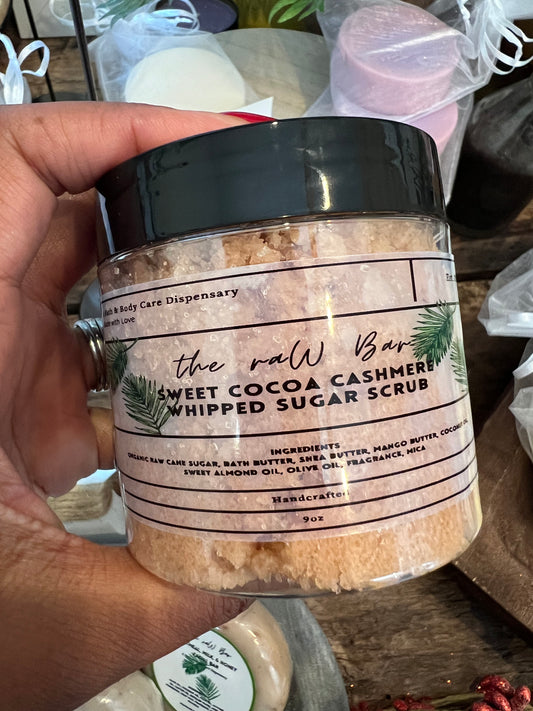 Whipped Sugar Scrub (Sweet Cocoa Cashmere)