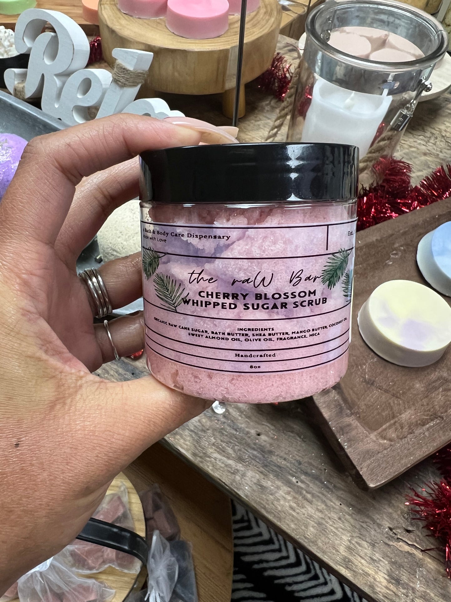 Whipped Sugar Scrub (Cherry Blossom)